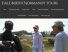 Tablet Screenshot of dboothnormandytours.com